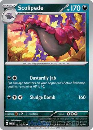 0117 Scolipede Uncommon Twilight Masquerade