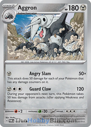 0122 Aggron Uncommon Twilight Masquerade