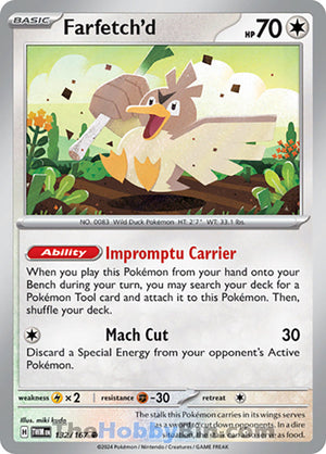 0132 Farfetch'd Common Twilight Masquerade