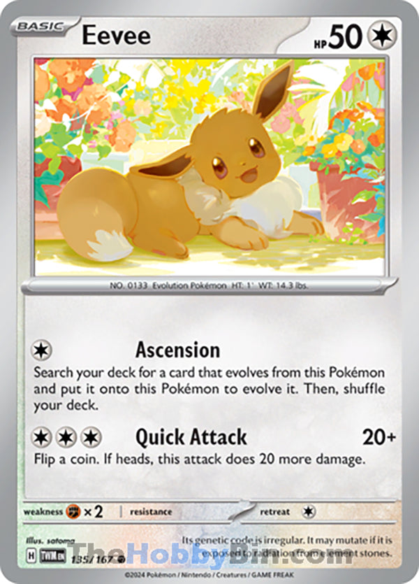 Eevee Twilight Masquerade Common #135/167