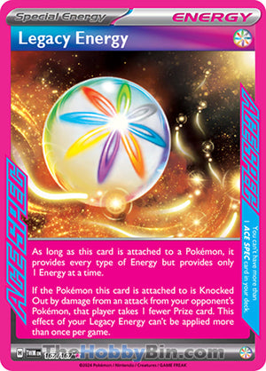 0167 Legacy Energy ACE SPEC Rare Twilight Masquerade