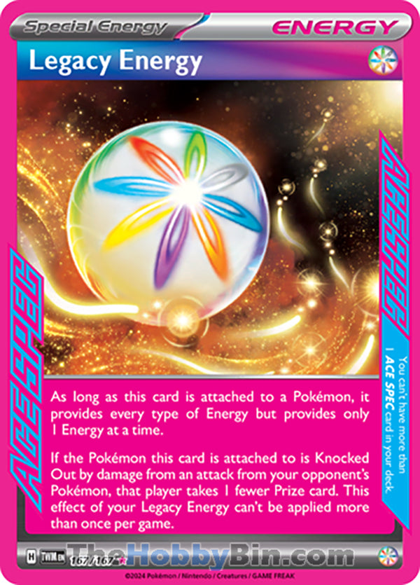 0167 Legacy Energy ACE SPEC Rare Twilight Masquerade