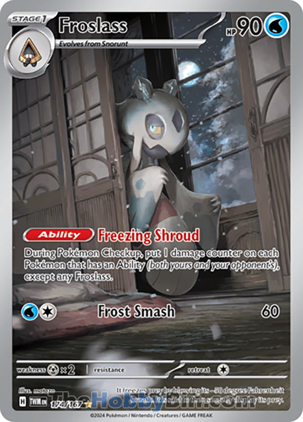 Froslass #174/167 Illustration Rare - Twilight Masquerade Pokemon card