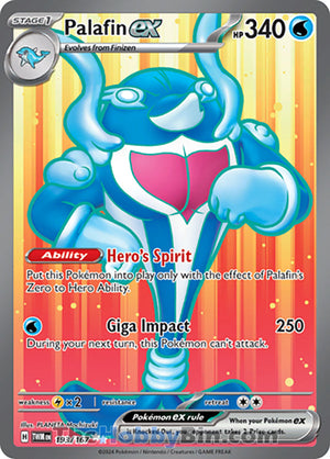 0193 Palafin ex Ultra Rare Twilight Masquerade