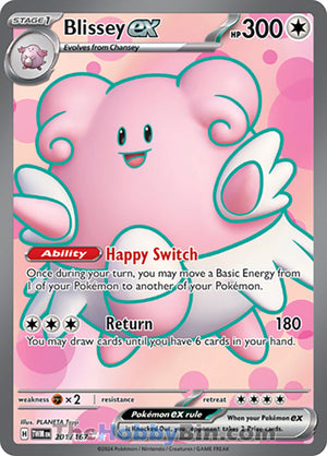 0201 Blissey ex Ultra Rare Twilight Masquerade
