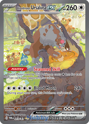 0216 Bloodmoon Ursaluna ex Special Illustration Rare Twilight Masquerade