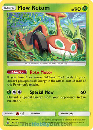 0014 Mow Rotom Rare Ultra Prism