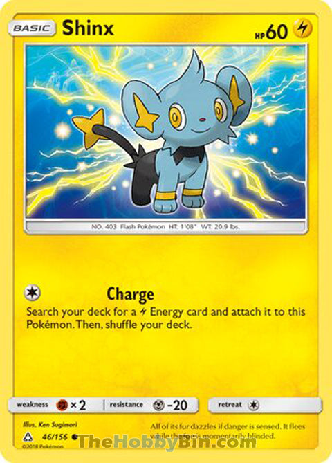 Shinx Ultra Prism Common #46/156