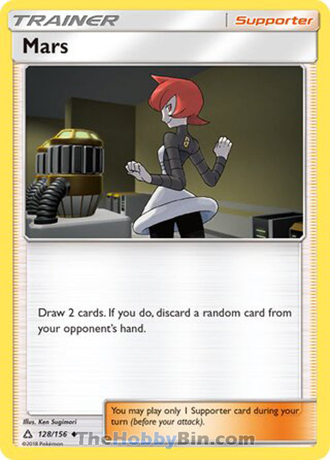 Mars #128/156 Uncommon - Ultra Prism Pokemon card