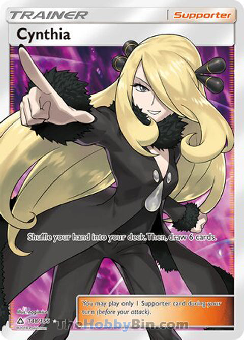 Cynthia #148/156 Ultra Rare - Ultra Prism Pokemon card