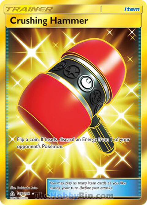 0166 Crushing Hammer Secret Rare Ultra Prism