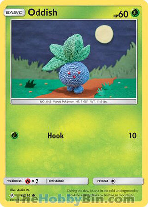 0006 Oddish Common Unbroken Bonds