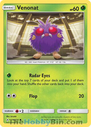 0009 Venonat Common Unbroken Bonds