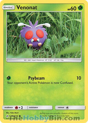 0010 Venonat Common Unbroken Bonds