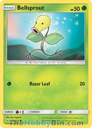 Bellsprout Unbroken Bonds Common #13/214