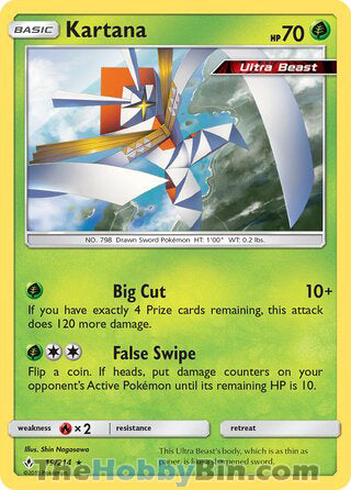 0019 Kartana Holo Rare Unbroken Bonds