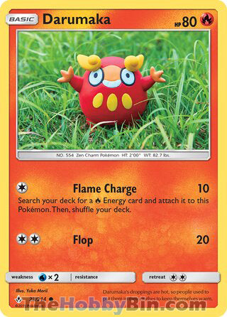 Darumaka #23/214 Common - Unbroken Bonds Pokemon card