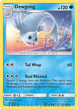 0045 Dewgong Rare Unbroken Bonds