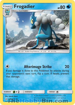 Frogadier #52/214 Uncommon - Unbroken Bonds Pokemon card