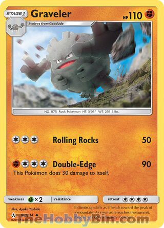 Graveler #88/214 Uncommon - Unbroken Bonds Pokemon card
