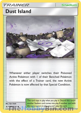 Dust Island #168/214 Uncommon - Unbroken Bonds Pokemon card
