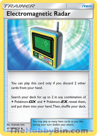 Electromagnetic Radar #169/214 Uncommon - Unbroken Bonds Pokemon card