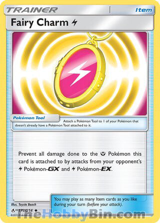 Fairy Charm L #172/214 Uncommon - Unbroken Bonds Pokemon card