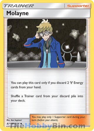 Molayne #181/214 Uncommon - Unbroken Bonds Pokemon card