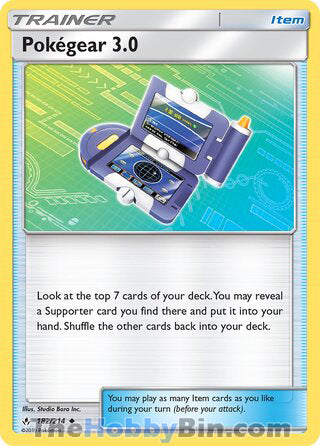 0182 Pokegear 3.0 Uncommon Unbroken Bonds