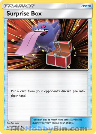 Surprise Box #187/214 Uncommon - Unbroken Bonds Pokemon card