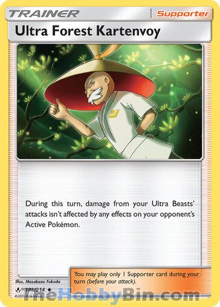 Ultra Forest Kartenvoy #188/214 Uncommon - Unbroken Bonds Pokemon card