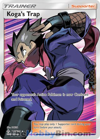 0211 Koga's Trap Ultra Rare Unbroken Bonds