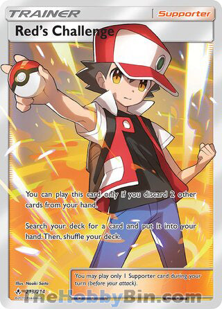 0213 Red's Challenge Ultra Rare Unbroken Bonds