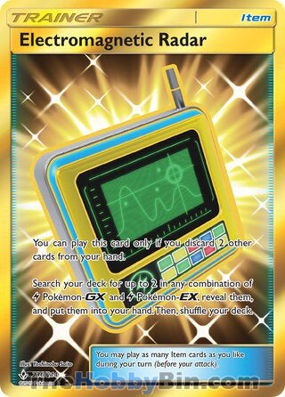 Electromagnetic Radar #230/214 Secret Rare - Unbroken Bonds Pokemon card