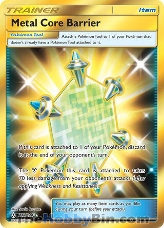 0232 Metal Core Barrier Secret Rare Unbroken Bonds