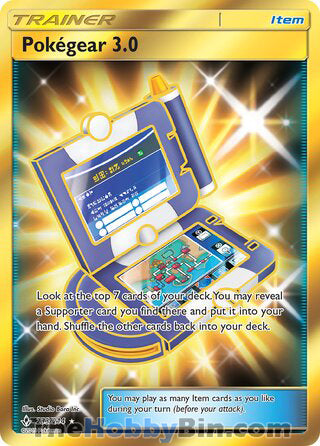 0233 Pokegear 3.0 Secret Rare Unbroken Bonds