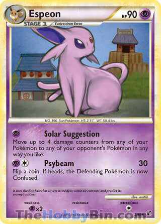 Espeon Undaunted Holo Rare #2/90