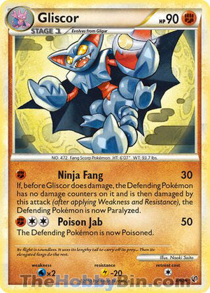 0004 Gliscor Holo Rare Undaunted