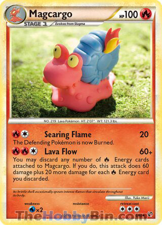 0006 Magcargo Holo Rare Undaunted