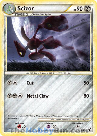 0007 Scizor Holo Rare Undaunted