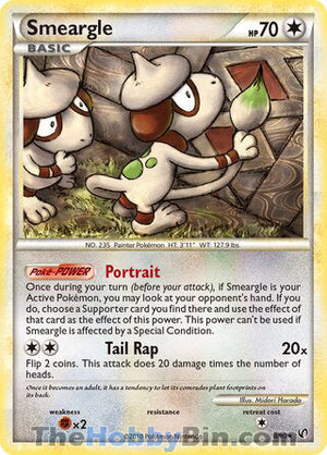 0008 Smeargle Holo Rare Undaunted