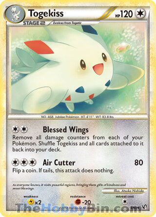 0009 Togekiss Holo Rare Undaunted