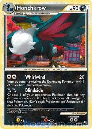 0015 Honchkrow Rare Undaunted