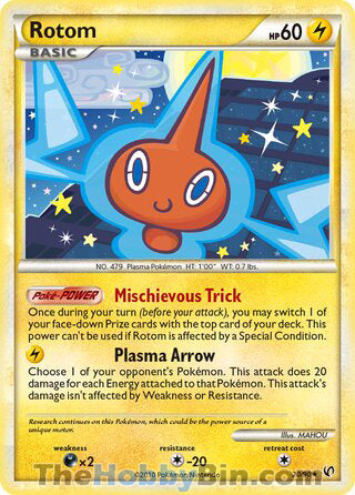 Rotom Undaunted Rare #20/90