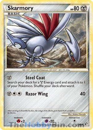 0021 Skarmory Rare Undaunted