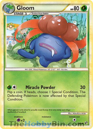 Gloom #27/90 Uncommon - Undaunted Pokemon card