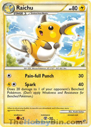 0033 Raichu Uncommon Undaunted