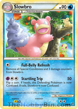 Slowbro Undaunted Uncommon #38/90