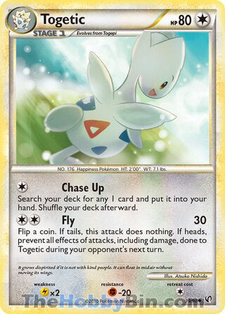 Togetic #39/90 Uncommon - Undaunted Pokemon card