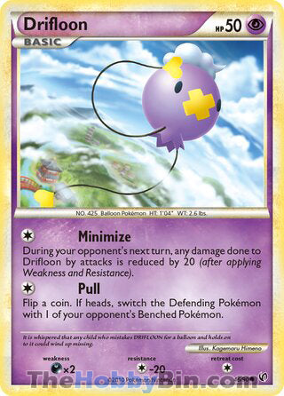 Drifloon Undaunted Common #46/90